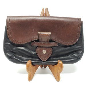 Brooks Brother Leather Clutch / Make-Up Pouch